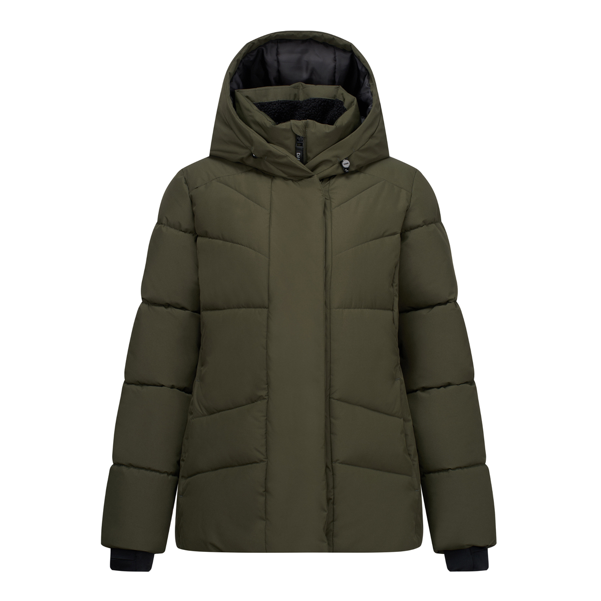 Dare 2B Women's Lustre Waterproof Insulated Jacket (Dark Khaki)