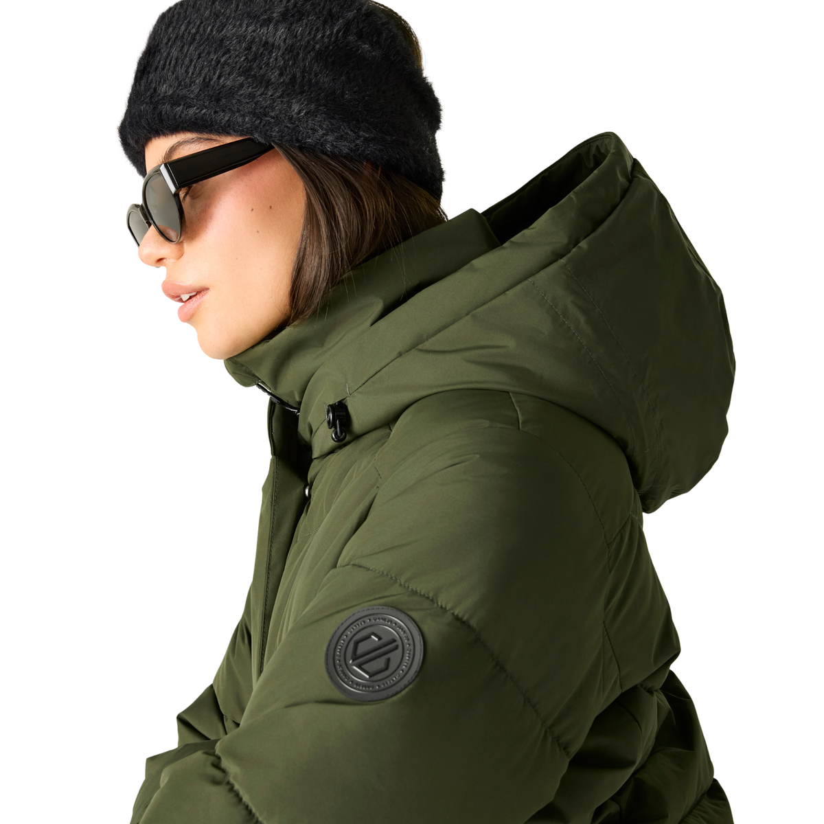 Dare 2B Women's Lustre Waterproof Insulated Jacket (Dark Khaki)