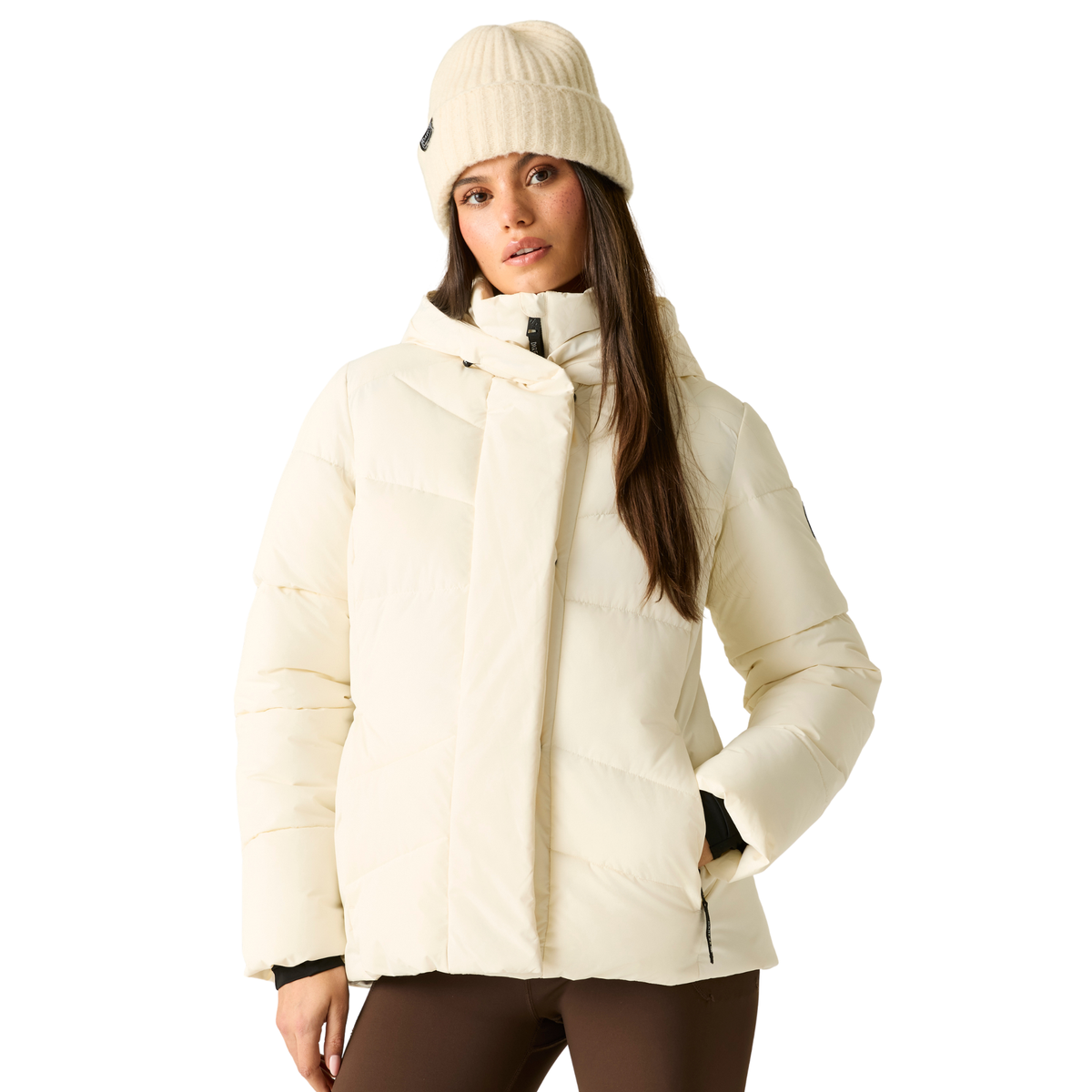 Dare 2B Women's Lustre Waterproof Insulated Jacket (Egret)