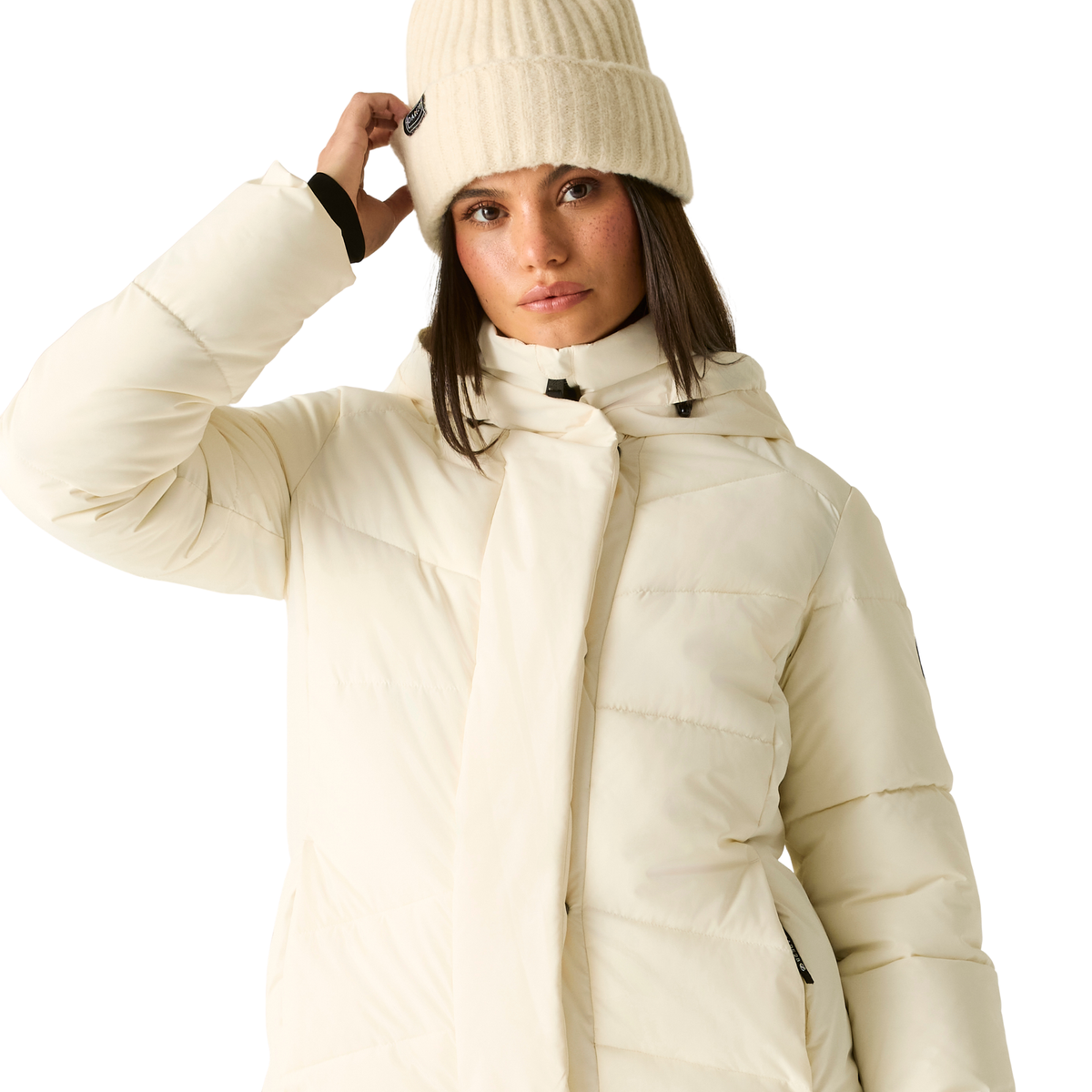 Dare 2B Women's Lustre Waterproof Insulated Jacket (Egret)