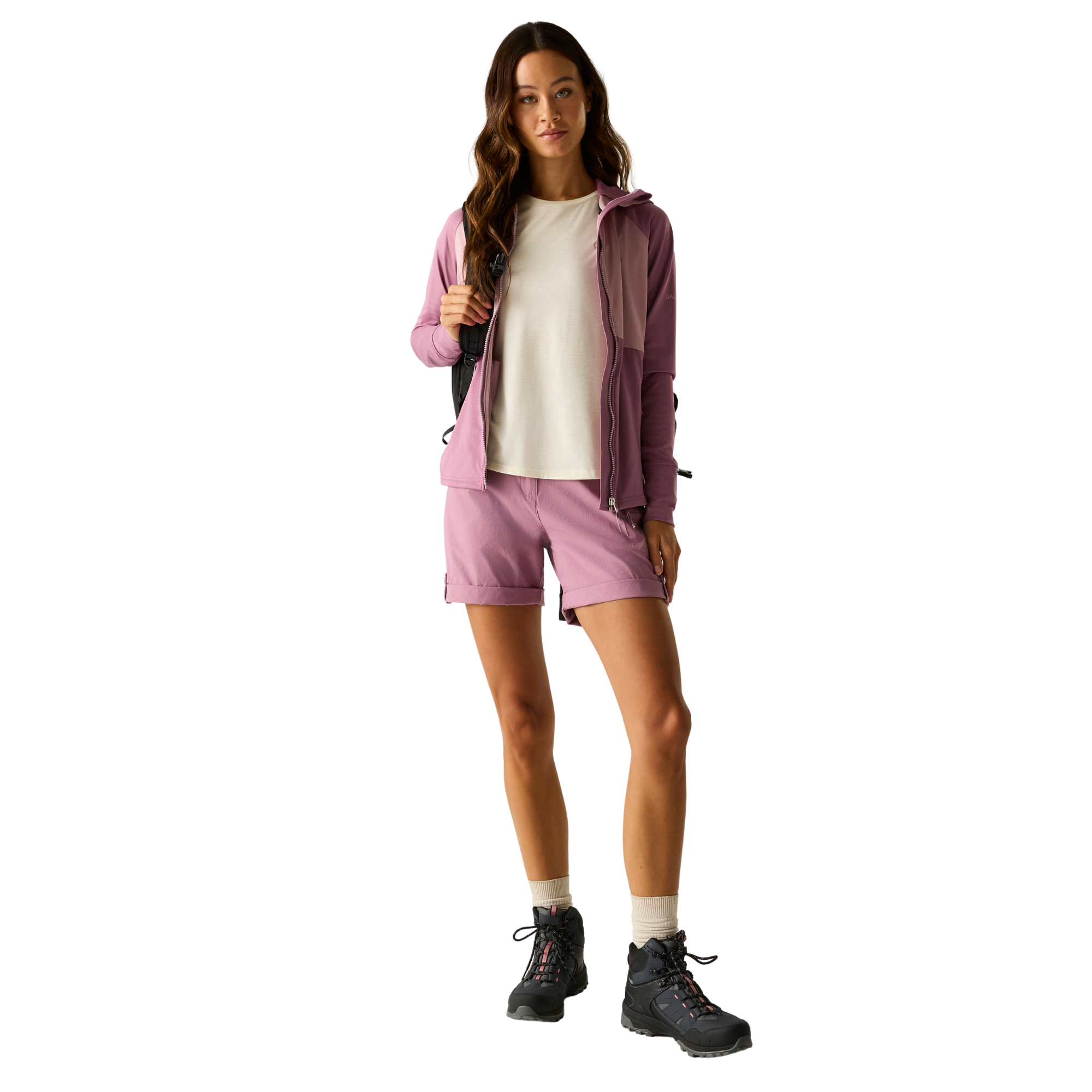 Dare 2B Women's Melodic III UPF50 Shorts (Dusky Orchid)