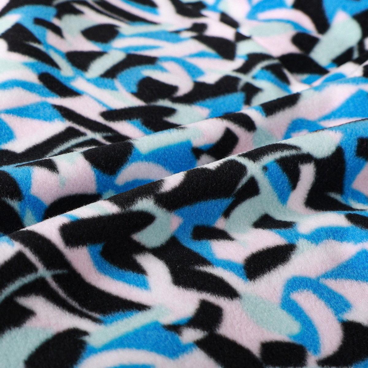 Dare 2B Women's Printed Half Snap Fleece Top Abstract Swirl Print ZF9 DWA782