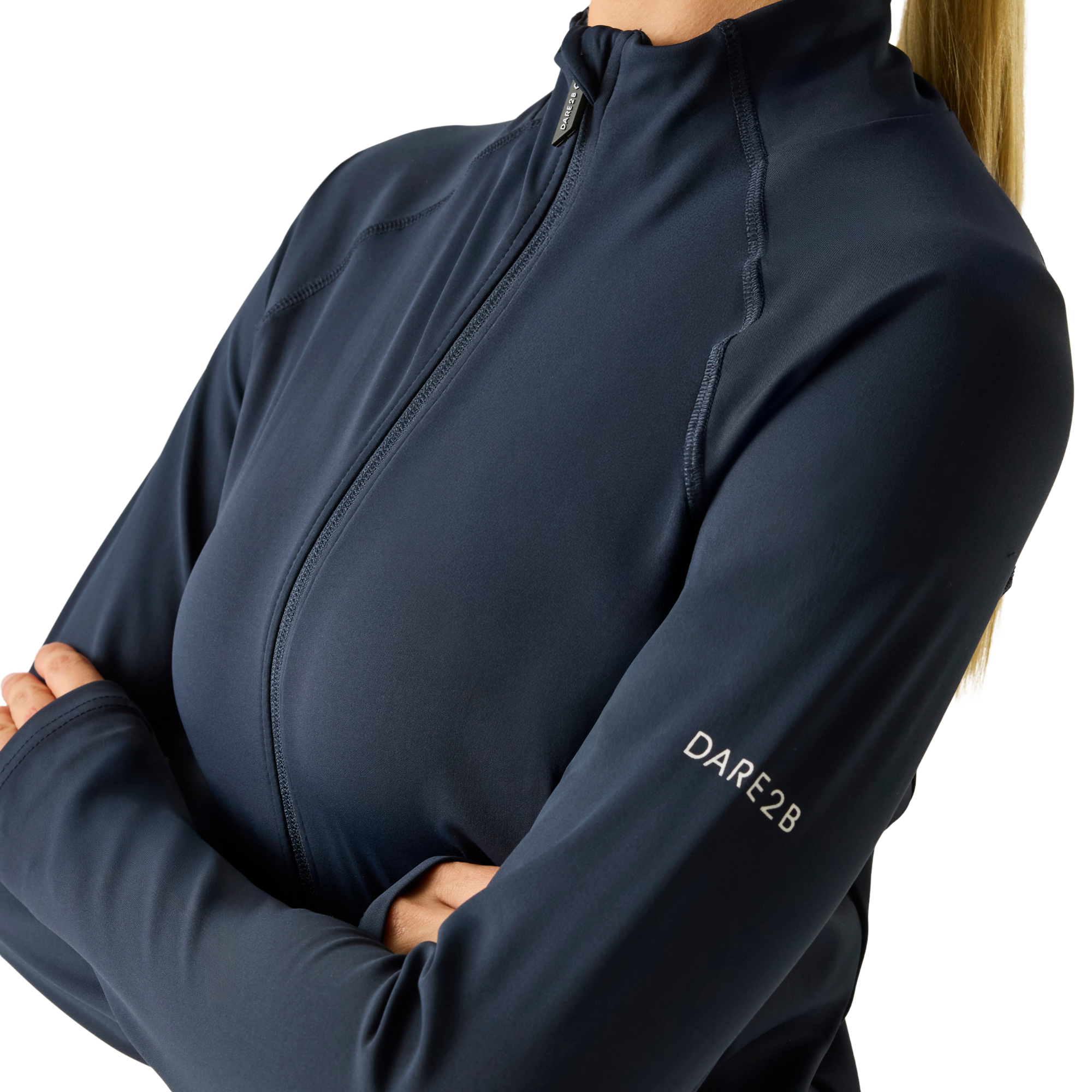 Dare 2B Women's Refresh Midlayer Full Zip Fleece (Navy)