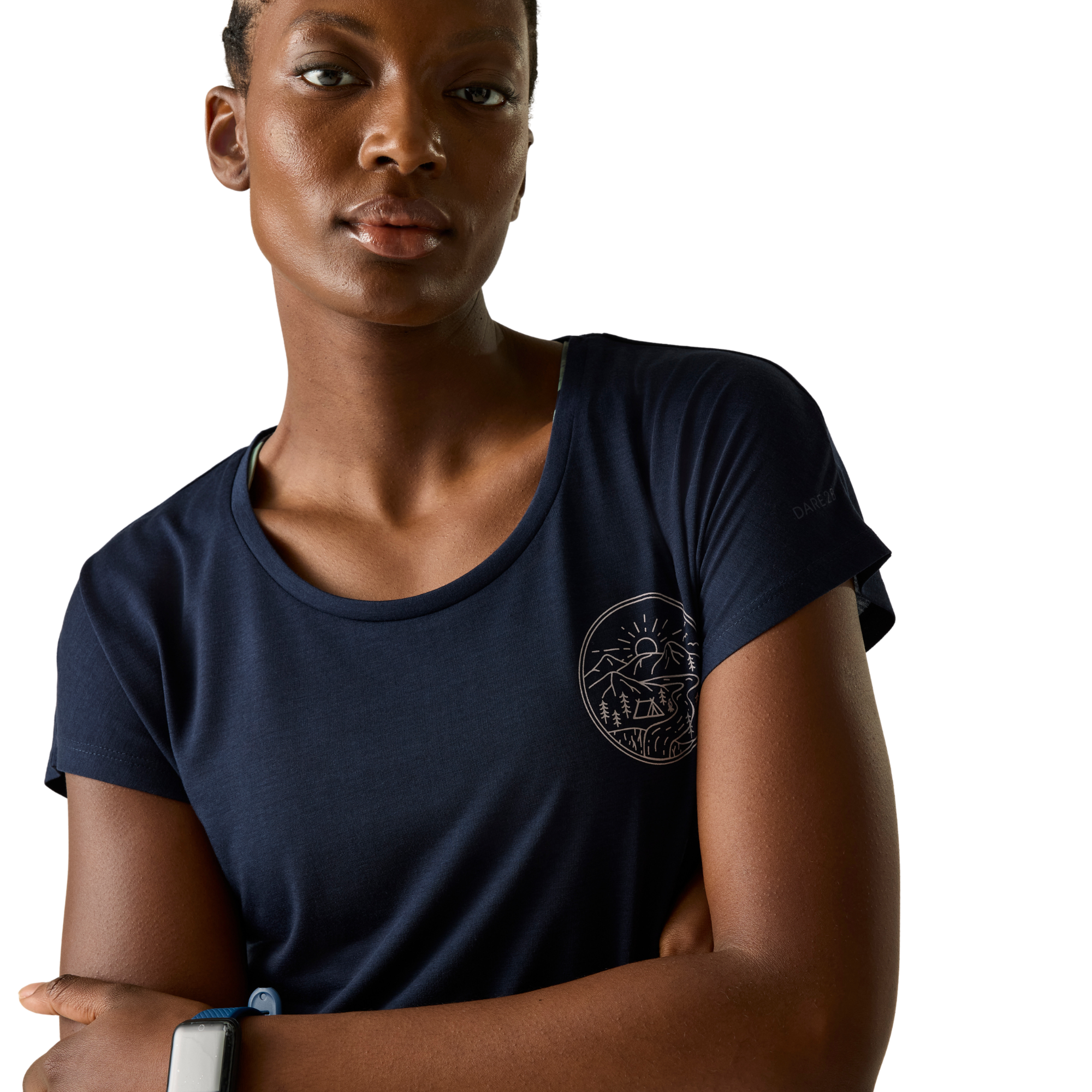 Dare 2B Women's Serenity Technical Tee (Navy)