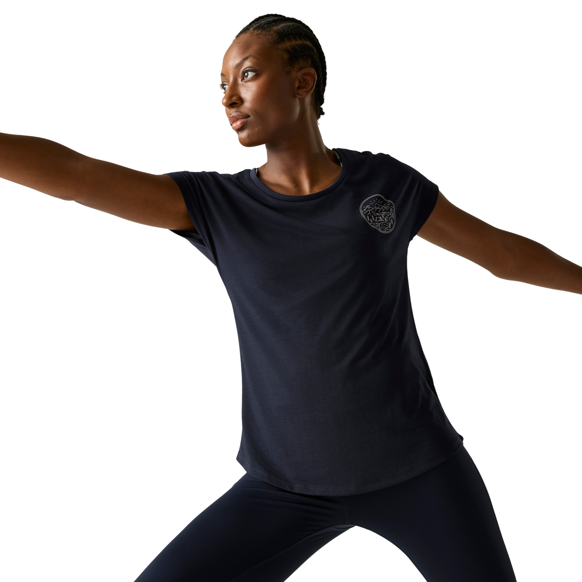 Dare 2B Women's Serenity Technical Tee (Navy)