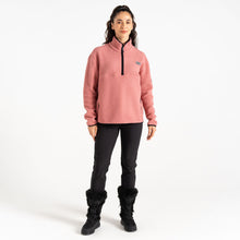 Load image into Gallery viewer, Dare 2B Women&#39;s Slide Out Half Zip Fleece (Dusty Rose)
