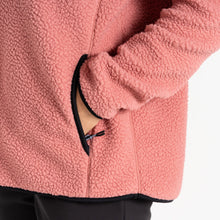 Load image into Gallery viewer, Dare 2B Women&#39;s Slide Out Half Zip Fleece (Dusty Rose)
