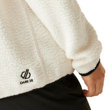 Load image into Gallery viewer, Dare 2B Women&#39;s Slide Out Half Zip Fleece Top (Egret)
