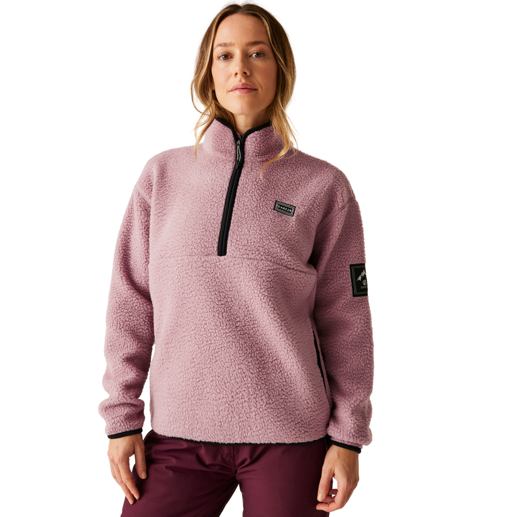 Dare 2B Women's Slide Out Half Zip Fleece Top (Lilas)