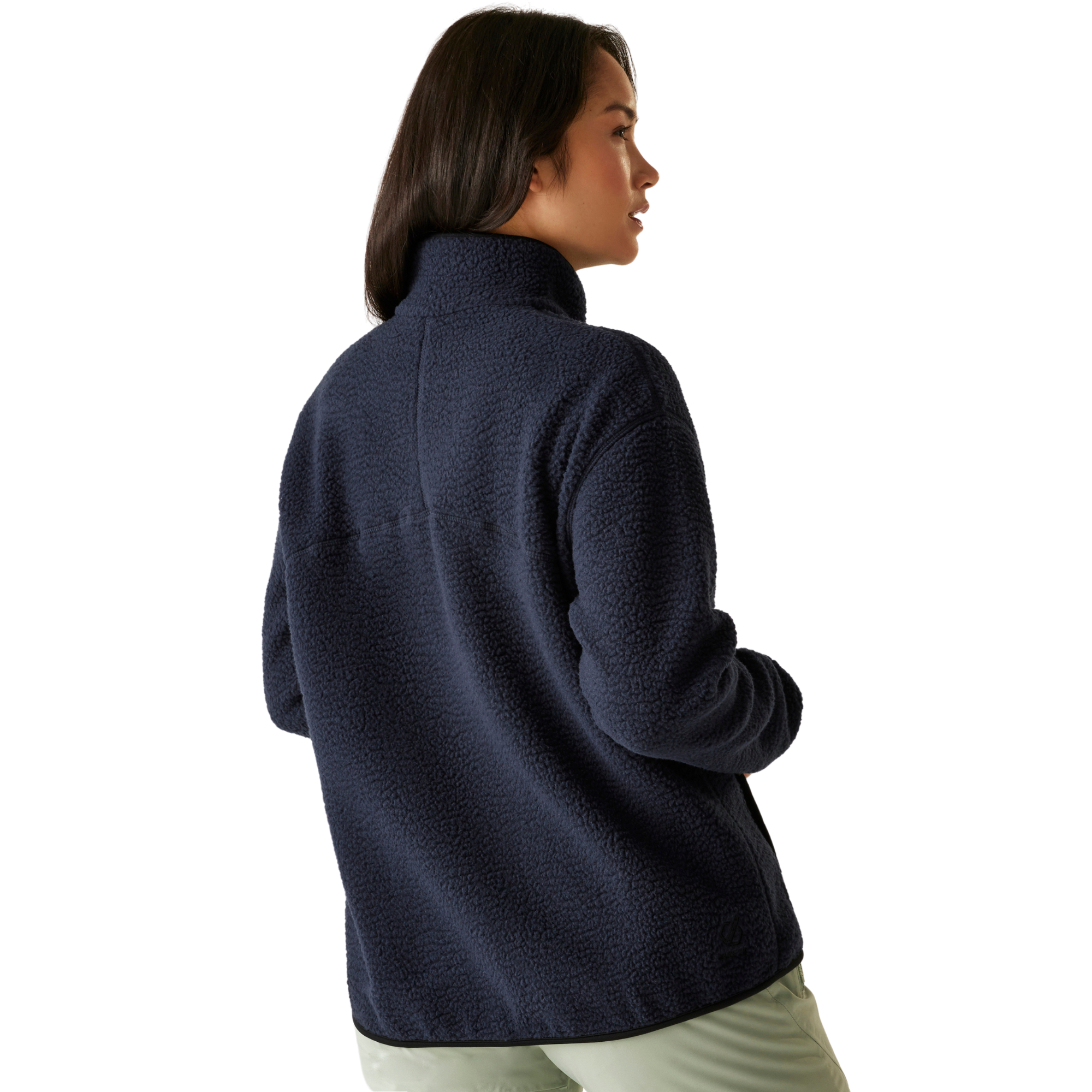 Dare 2B Women's Slide Out Half Zip Fleece Top Navy 540 DWA538