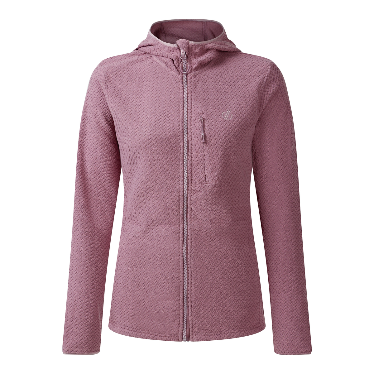 Dare 2B Women's Switch Up Pro UPF50 Hooded Full Zip Fleece (Dusky Orchid)