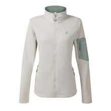 Load image into Gallery viewer, Dare 2B Women's Torrek II UPF50 Full Zip Fleece (Almond Milk)
