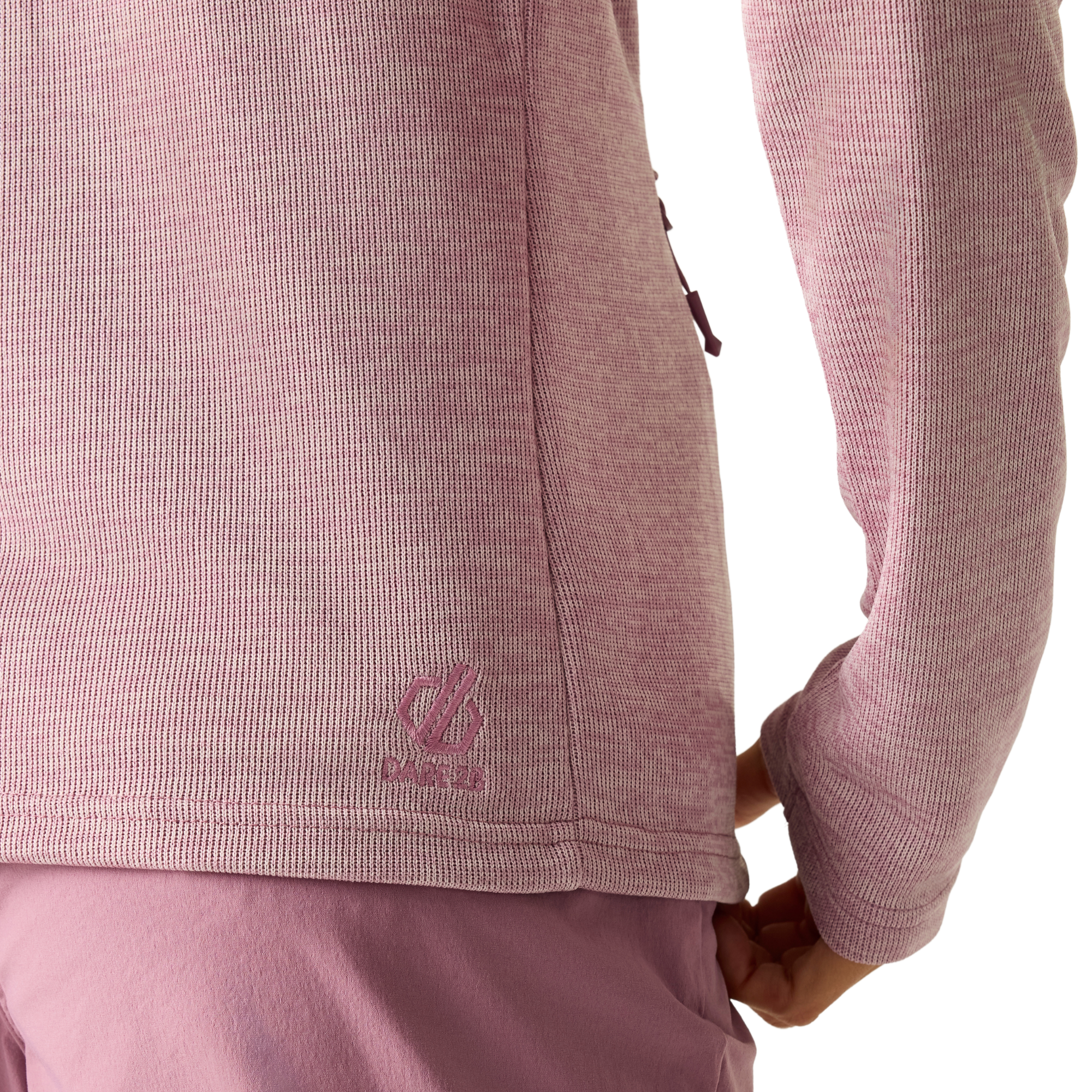 Dare 2B Women's Torrek II UPF50 Full Zip Fleece (Mauve Shadow)