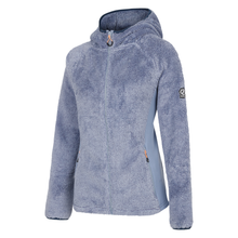Load image into Gallery viewer, Dare 2B Women&#39;s Torrek Mountain Pro Midlayer Hooded Full Zip Fleece (Rainwashed Blue)

