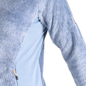 Dare 2B Women's Torrek Mountain Pro Midlayer Hooded Full Zip Fleece (Rainwashed Blue)