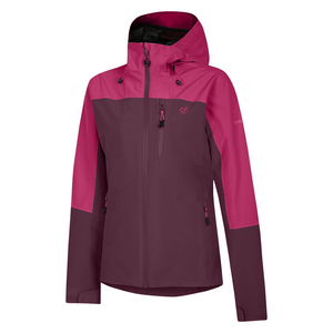 Dare 2B Women's Torrek Mountain Waterproof Jacket (Fig/Berry Pink)