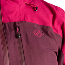 Load image into Gallery viewer, Dare 2B Women&#39;s Torrek Mountain Waterproof Jacket (Fig/Berry Pink)
