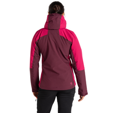 Load image into Gallery viewer, Dare 2B Women&#39;s Torrek Mountain Waterproof Jacket (Fig/Berry Pink)
