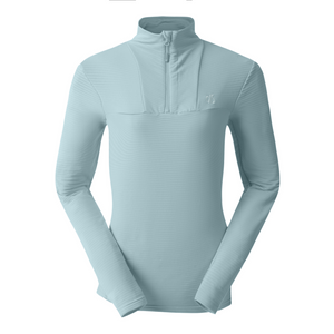 Dare 2B Women's Torrek Overhead Midlayer Quarter Zip Fleece Top (Aquifer)
