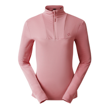 Load image into Gallery viewer, Dare 2B Women&#39;s Torrek Overhead Midlayer Quarter Zip Fleece Top (Lilas)

