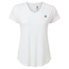 Load image into Gallery viewer, Dare 2B Women&#39;s Vigilant Short Sleeve Technical Tee (White)
