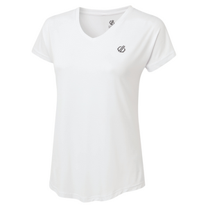 Dare 2B Women's Vigilant Short Sleeve Technical Tee (White)