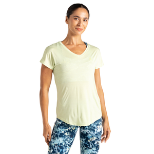 Dare 2B Women's Vigilant Short Sleeve V Neck Technical Tee (Butterfly Green)