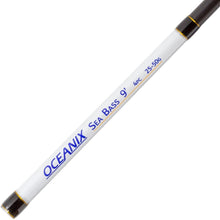 Load image into Gallery viewer, Dennett 9ft/2.7m Oceanix Bass 4 Section Travel Spinning Rod (25-50g)
