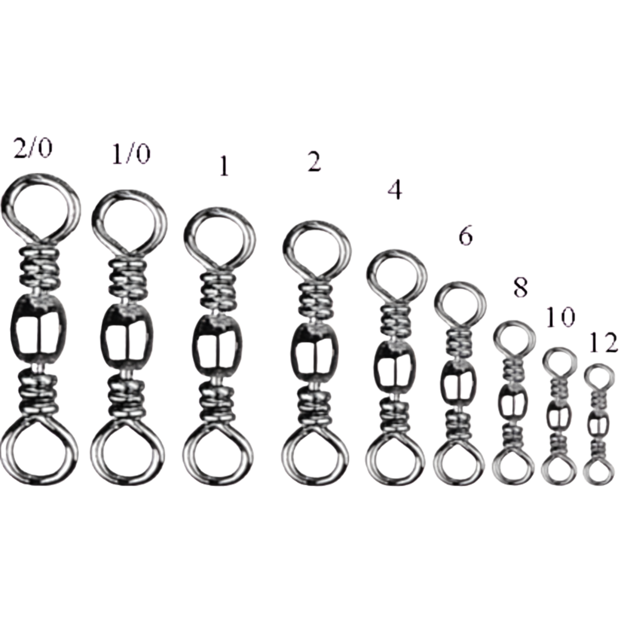 Dennett Black Barrel Swivels