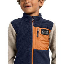 Load image into Gallery viewer, Didriksons Kids Anten Full Zip Fleece (Navy)(Ages 12m-10y)
