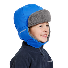 Load image into Gallery viewer, Didriksons Kids Biggles 6 Waterproof Cap (Caribbean Blue)(Ages 0-8)
