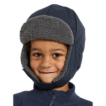 Load image into Gallery viewer, Didriksons Kids Biggles 6 Waterproof Cap (Navy)(Ages 0-8)

