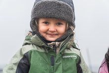 Load image into Gallery viewer, Didriksons Kids Biggles 6 Waterproof Cap (Navy)(Ages 0-8)
