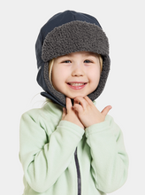 Load image into Gallery viewer, Didriksons Kids Biggles 6 Waterproof Cap (Navy)(Ages 0-8)
