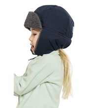 Load image into Gallery viewer, Didriksons Kids Biggles 6 Waterproof Cap (Navy)(Ages 0-8)
