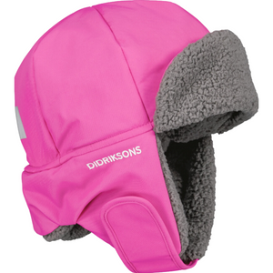 Didriksons Kids Biggles 6 Waterproof Cap (Plastic Pink)(Ages 0-8)