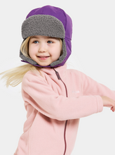 Load image into Gallery viewer, Didriksons Kids Biggles 6 Waterproof Cap (Royal Purple)(Ages 0-8)
