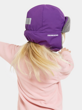 Load image into Gallery viewer, Didriksons Kids Biggles 6 Waterproof Cap (Royal Purple)(Ages 0-8)
