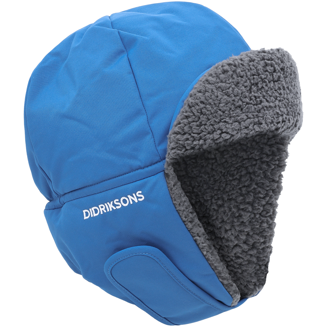 Didriksons Kids Biggles 6 Waterproof Cap (Sapphire Blue)(Ages 0-8)