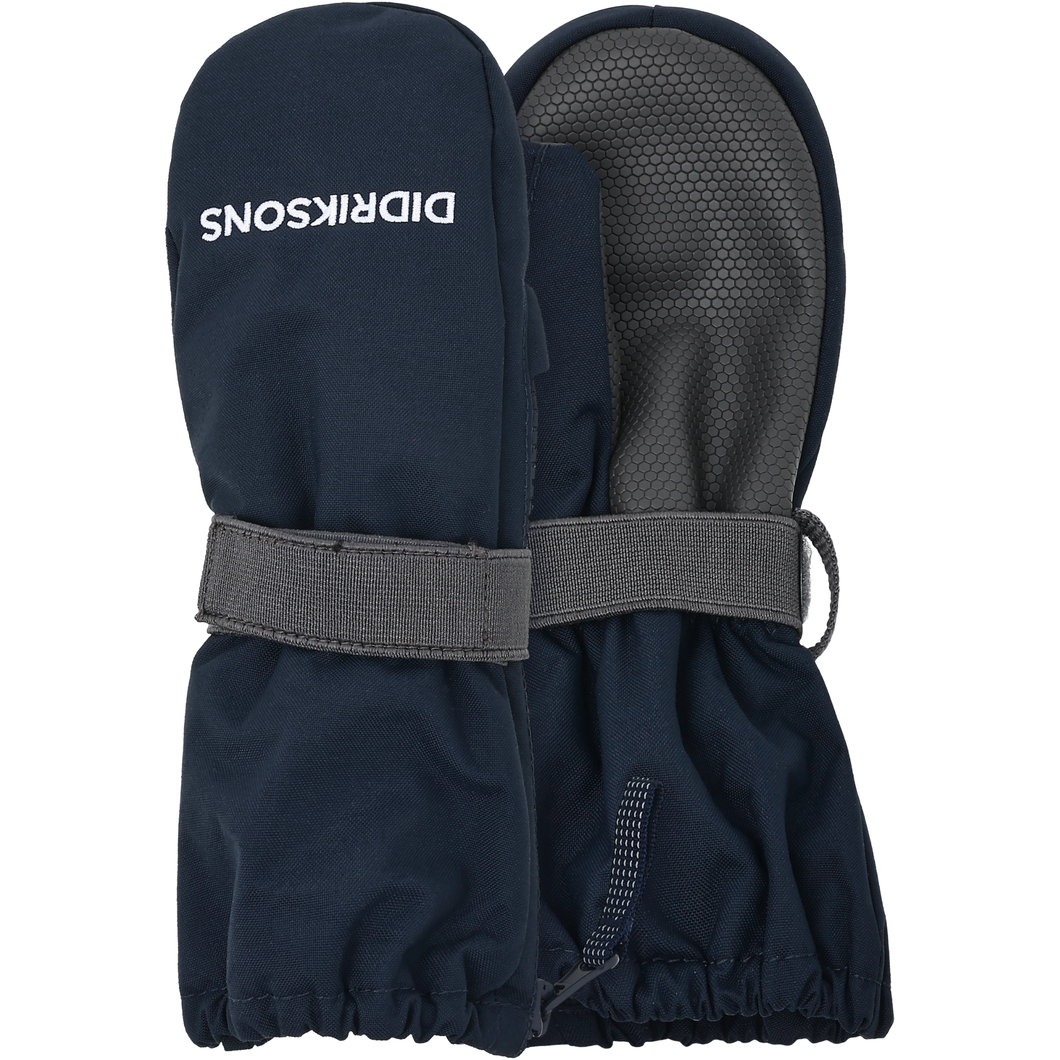 Didriksons Kids Biggles 8 Waterproof Insulated Zipped Mitten (Navy)(Ages 0-6)