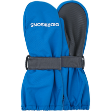 Load image into Gallery viewer, Didriksons Kids Biggles 8 Waterproof Insulated Zipped Mitten (Sapphire Blue)(Ages 0-6)

