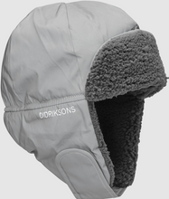 Load image into Gallery viewer, Didriksons Kids Biggles Reflective Waterproof Cap (Silver)
