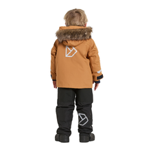 Load image into Gallery viewer, Didriksons Kids Bjärven 4 Hooded Waterproof Insulated Parka (Almond Tree)(Ages 3-10)
