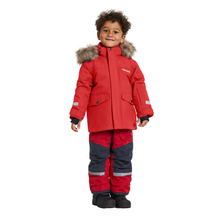 Load image into Gallery viewer, Didriksons Kids Bjärven 4 Hooded Waterproof Insulated Parka (Pomme Red)(Ages 3-10)
