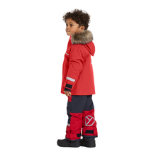 Load image into Gallery viewer, Didriksons Kids Bjärven 4 Hooded Waterproof Insulated Parka (Pomme Red)(Ages 3-10)

