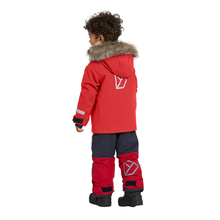 Load image into Gallery viewer, Didriksons Kids Bjärven 4 Hooded Waterproof Insulated Parka (Pomme Red)(Ages 3-10)
