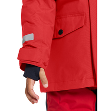 Load image into Gallery viewer, Didriksons Kids Bjärven 4 Hooded Waterproof Insulated Parka (Pomme Red)(Ages 3-10)
