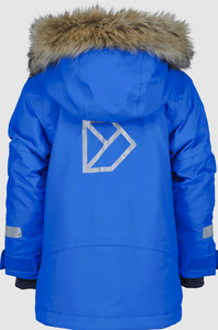 Didriksons Kids Bjarven 3 Waterproof Insulated Parka (Caribbean Blue)(Ages 3-10)