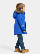 Load image into Gallery viewer, Didriksons Kids Bjarven 3 Waterproof Insulated Parka (Caribbean Blue)(Ages 3-10)
