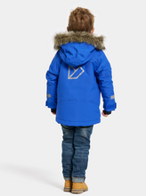 Load image into Gallery viewer, Didriksons Kids Bjarven 3 Waterproof Insulated Parka (Caribbean Blue)(Ages 3-10)
